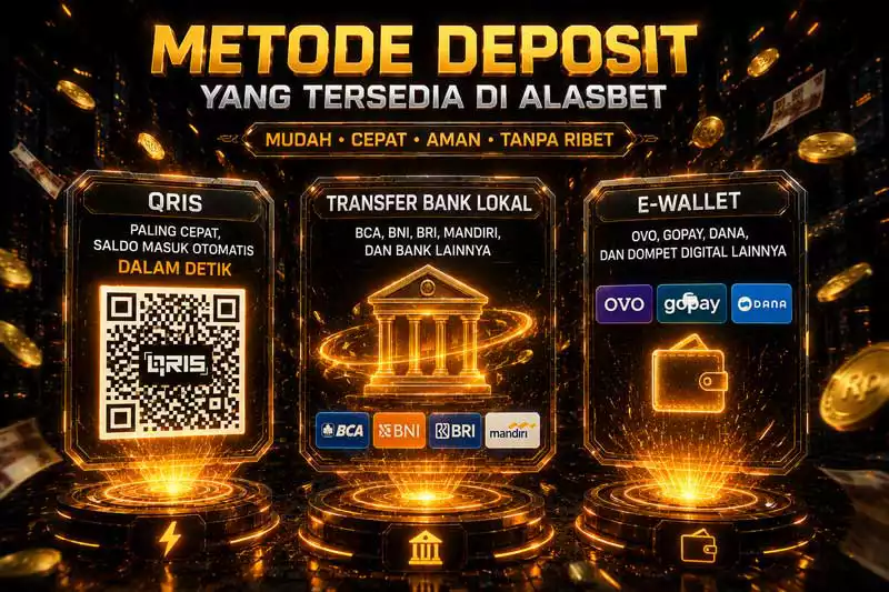 Cara scan QRIS untuk deposit saldo Alasbet dengan cepat